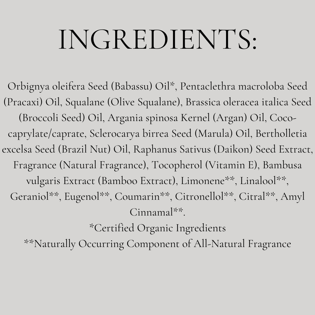 BABASSU & PRACAXI HAIR OIL