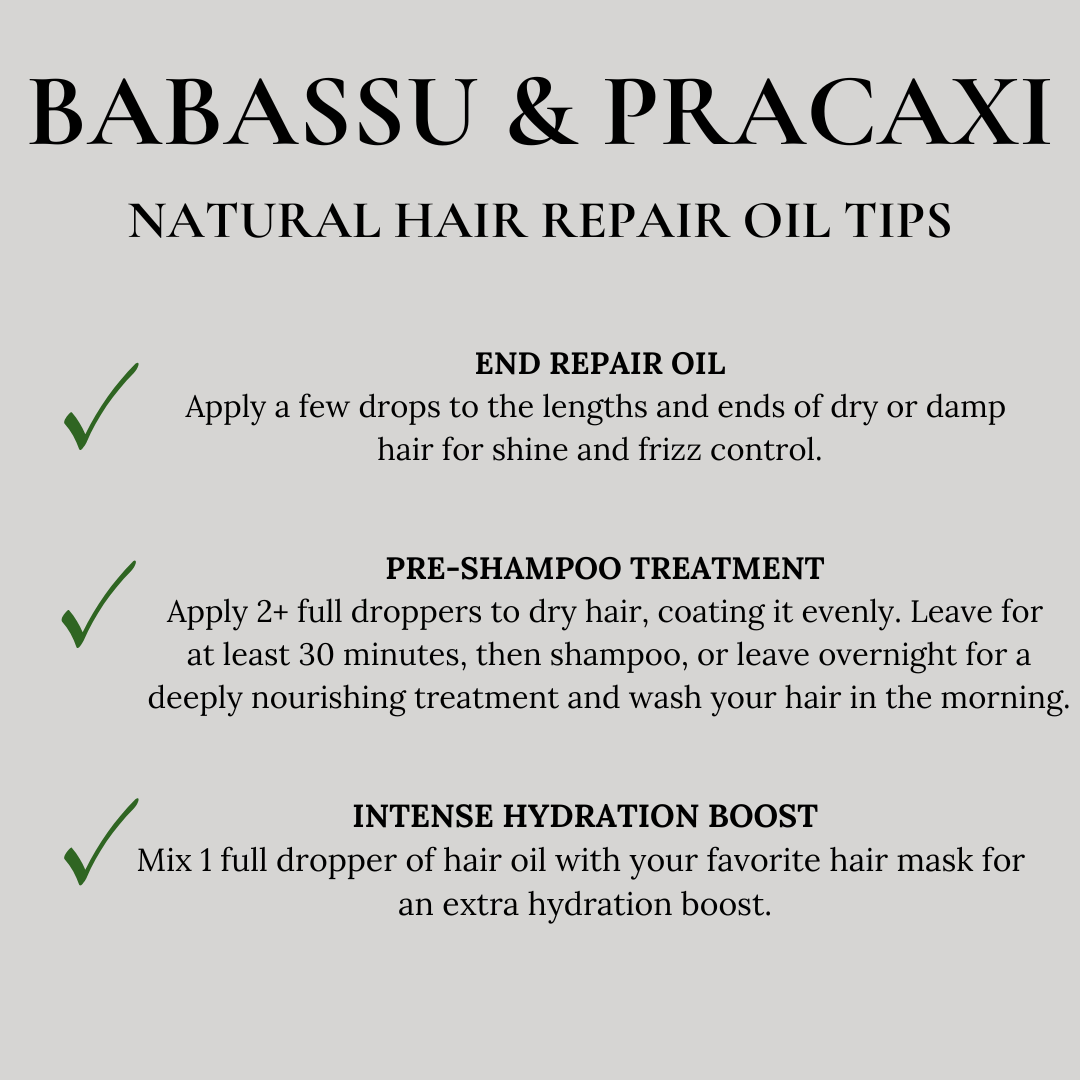 BABASSU & PRACAXI HAIR OIL