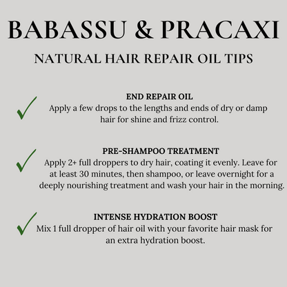 BABASSU & PRACAXI HAIR OIL